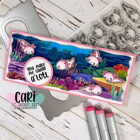 Axolotl Clear Stamp Set